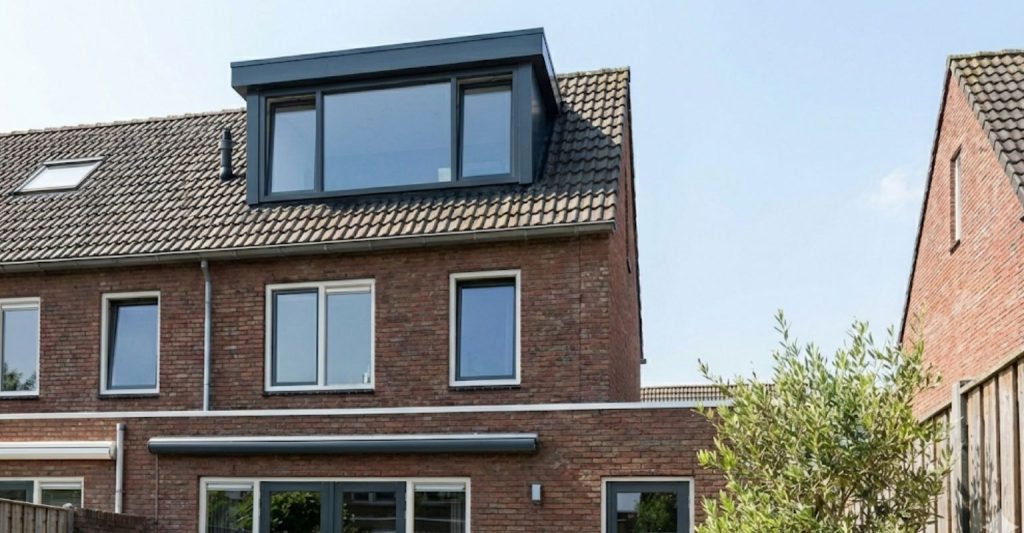 Dakkapel in Alphen aan den Rijn - Kunststof dakkapel